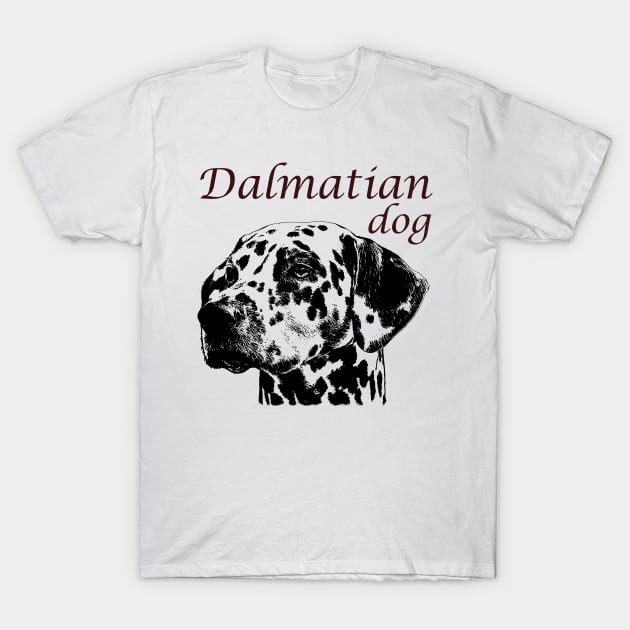 Dalmatian Dog T-Shirt by hudayadi